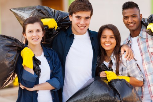 Eco-friendly disposal methods during clearance