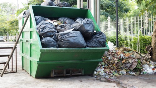 Steps involved in clearing a flat